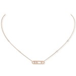 Messika - Baby Move Necklace Pink Gold